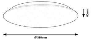 Rabalux 71124 - LED Stropna svetilka RORIK LED/24W/230V 4000K 38 cm