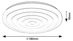 Rabalux 71017 - LED Stropna svetilka KATINA LED/24W/230V 4000K