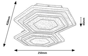 Rabalux 71114 - LED Stropna svetilka BITSI LED/44W/230V 3000/6000K