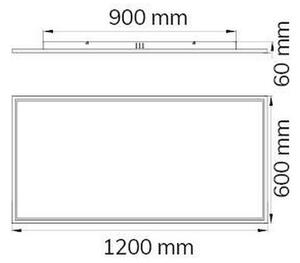 Wofi 9694.01.70.7120 - LED Zatemnitvena stropna svetilka MILO LED/52W/230V + Daljinski upravljalnik