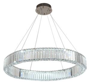 LED Zatemnitveni lestenec na vrvici LED/50W/230V 3000-6500K krom + Daljinski upravljalnik