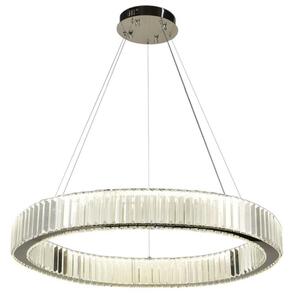 LED Zatemnitveni lestenec na vrvici LED/50W/230V 3000-6500K krom + Daljinski upravljalnik