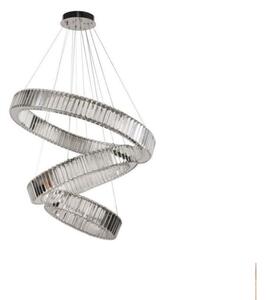 LED Zatemnitveni lestenec na vrvici LED/115W/230V 3000-6500K krom + Daljinski upravljalnik