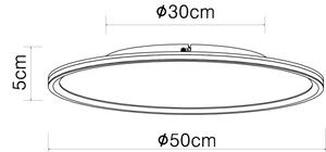 Globo 41588D2 - LED Stropna svetilka BELISSA LED/58W/230V pr. 50 cm