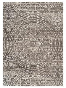 RAVNO TKANA PREPROGA Davio 400 80/150 cm tkano siva