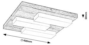 Rabalux 71142 - LED Stropna svetilka KONTE LED/30W/230V hrast