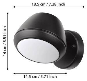 Eglo 900675 - LED Zunanja stenska svetilka NIVAROLO 1xGU10/4,6/230V IP44