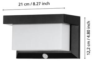 Eglo 48968- LED Solarna stenska svetilka s senzorjem UTRERA LED/3,84W/3,7V IP44