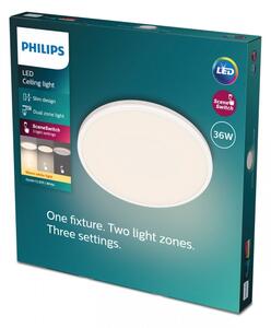 Philips- LED Zatemnitvena stropna svetilka OZZIET SCENE SWITCH LED/36W/230V 2700K