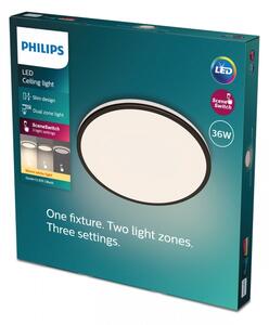 Philips- LED Zatemnitvena stropna svetilka OZZIET SCENE SWITCH LED/36W/230V 2700K