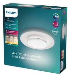 Philips- LED Zatemnitvena stropna svetilka GARNET SCENE SWITCH LED/30W/230V 2700K