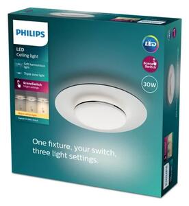 Philips- LED Zatemnitvena stropna svetilka GARNET SCENE SWITCH LED/30W/230V 2700K