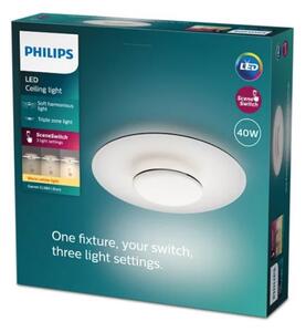 Philips- LED Zatemnitvena stropna svetilka GARNET SCENE SWITCH LED/40W/230V 2700K