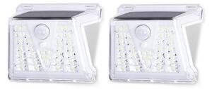 Aigostar - SET 2x LED Zunanja solarna svetilka s senzorjem LED/1,48W/3,7V IP65