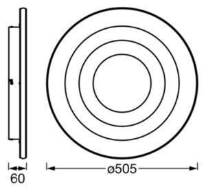 Ledvance - LED Stropna svetilka ORBIS SPIRAL LED/42W/230V