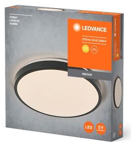 Ledvance - LED Stropna svetilka ORBIS LONDON LED/24W/230V črna