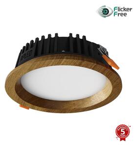 APLED - LED Svetilka RONDO WOODLINE LED/6W/230V 4000K pr. 15 cm hrast trden les