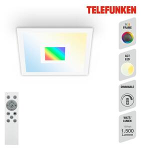 Telefunken 319006TF - LED RGBW Zatemnitvena svetilka LED/16W/230V + Daljinski upravljalnik