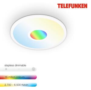 Telefunken 319306TF - LED RGBW Zatemnitvena svetilka LED/22W/230V + Daljinski upravljalnik