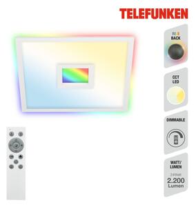 Telefunken 319406TF -LED RGBW Zatemnitvena svetilka LED/24W/230V+RC bela