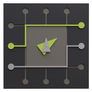 Stenska ura MicroChip 7 barv