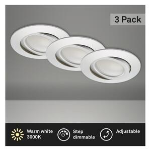 Briloner 8309-039 - SET 3x LED Kopalniška zatemnitvena svetilka LED/5W/230V IP23