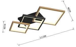 Wofi 9022-306M - LED Zatemnitvena stropna svetilka MATERA LED/37W/230V