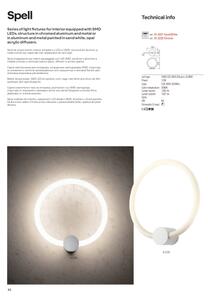 Redo 01-2224 - LED Zatemnitveni lestenec SPELL LED/43W/230V 3000K krom