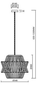 Kristalni lestenec na verigi CROWN 12xE14/40W/230V zlata