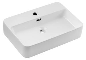 COMAD TRUST 2 WHITE (E-6282) - Umivalnik TRUST 55x38 cm, bela sijaj