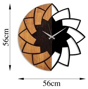 Stenska ura pr. 56 cm 1xAA les/kovina