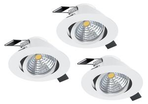 Eglo 33391 - SET 3xLED Zatemnitvena svetilka SALICETO 3xLED/6W/230V bela