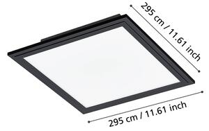 Eglo 900817 - LED Stropna svetilka SALOBRENA LED/14W/230V 30x30 cm črna