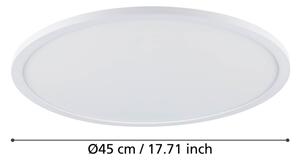 Eglo 900758-LED Zatemnitvena stropna svetilka SARSINA-Z 33,5W/230V pr. 45 cm bela