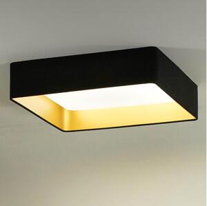 Brilagi - LED Stropna svetilka VELVET SQUARE LED/24W/230V črna