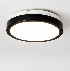 Brilagi - LED Kopalniška stropna svetilka PERA LED/18W/230V pr. 22 cm IP65 črna