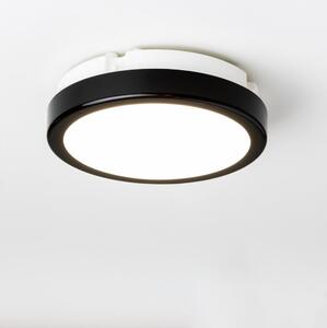 Brilagi - LED Kopalniška stropna svetilka PERA LED/12W/230V pr. 18 cm IP65 črna