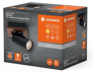 Ledvance - LED Stenski reflektor DECOR MERCURY 1xGU10/3,4W/230V