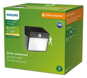 Philips - LED Solarna stenska svetilka s senzorjem YARIXA LED/2,2W/3,7V IP44