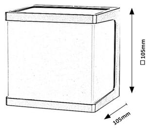 Rabalux 77094 - LED Zunanja stenska svetilka RENNES LED/10W/230V IP54 črna