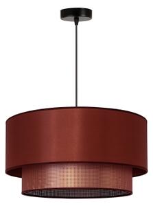 Duolla - Lestenec na vrvici COPPER SHINY 1xE27/15W/230V pr. 45 cm baker