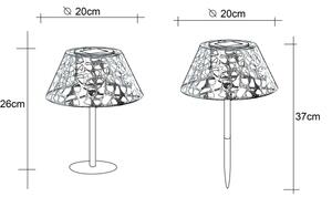 Globo 33648 - LED Solarna svetilka SOLAR LED/0,06W/3V 3000K IP44