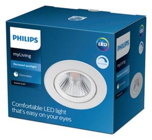 Philips - LED Zatemnitvena vgradna svetilka SPARKLE LED/5,5W/230V bela