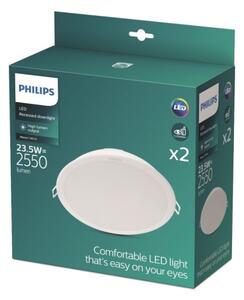 Philips - SET 2x LED Vgradna svetilka MESON LED/23,5W/230V 4000K