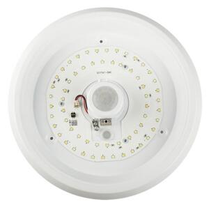 LED Stropna svetilka s senzorjem LED/12W/230V 3000/4000/6000K pr. 29 cm bela