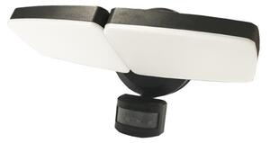 LED Zunanji reflektor s senzorjem LED/24W/230V 3000/4000/6000K IP54 črna