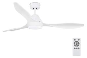 FARO 33346 - LED Stropni ventilator POLARIS LED/18W/230V bela pr. 132 cm + Daljinski upravljalnik