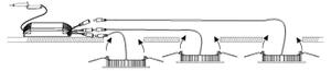 Eglo 98632 - SET 3x LED Vgradna svetilka FUEVA 3xLED/5W/230V