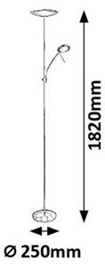 Rabalux 7006 - LED Stoječa svetilka VLASTA LED/18W + LED/5W/230V