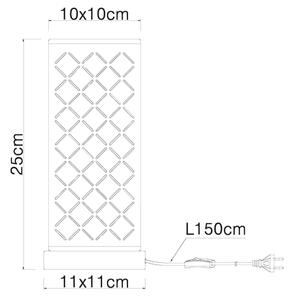 GLOBO 15229T1 - Namizna svetilka CLARKE 1xE14/40W/230V